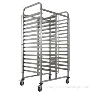 Medium Stainless Steel Bread Trolley